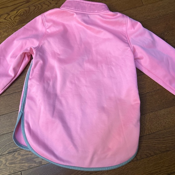 Under Armour Pink Fleece Pullover Sweatshirt - Picture 3 of 3